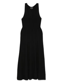  Emporio Armani Seamless, links-stitch knit long dress