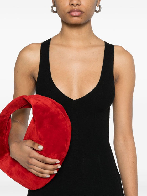 Emporio Armani Seamless, links-stitch knit long dress