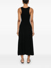Emporio Armani Seamless, links-stitch knit long dress