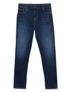 Emporio Armani Logo-Patch Jeans