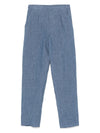 Emporio Armani Trousers Clear Blue