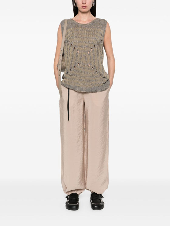 WHITE SAND Trousers Beige