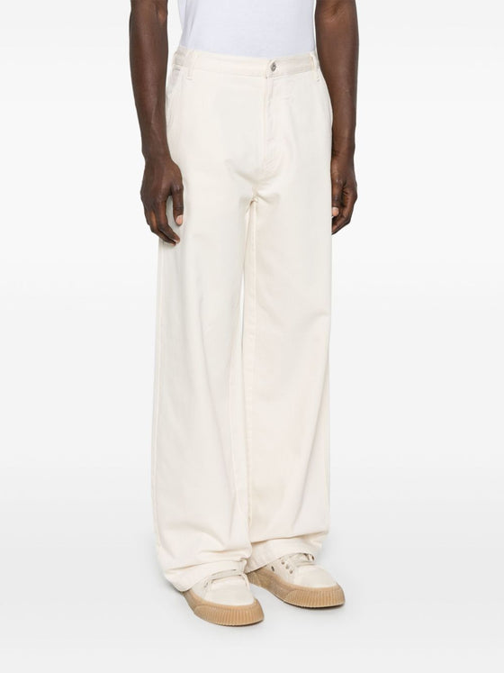 EMPORIO ARMANI CAPSULE Trousers White