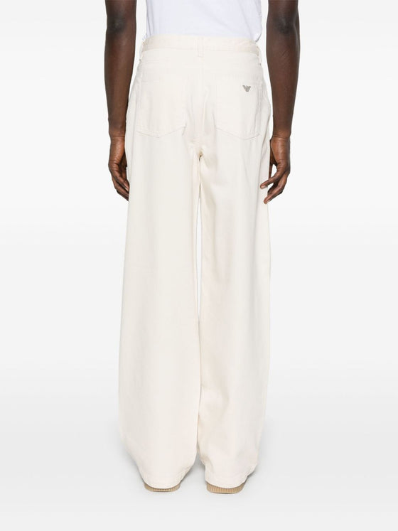 EMPORIO ARMANI CAPSULE Trousers White