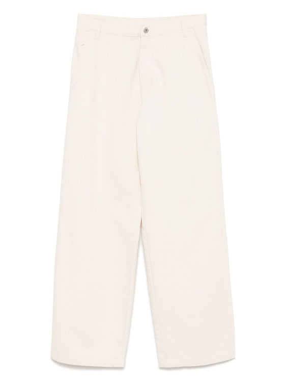 EMPORIO ARMANI CAPSULE Trousers White