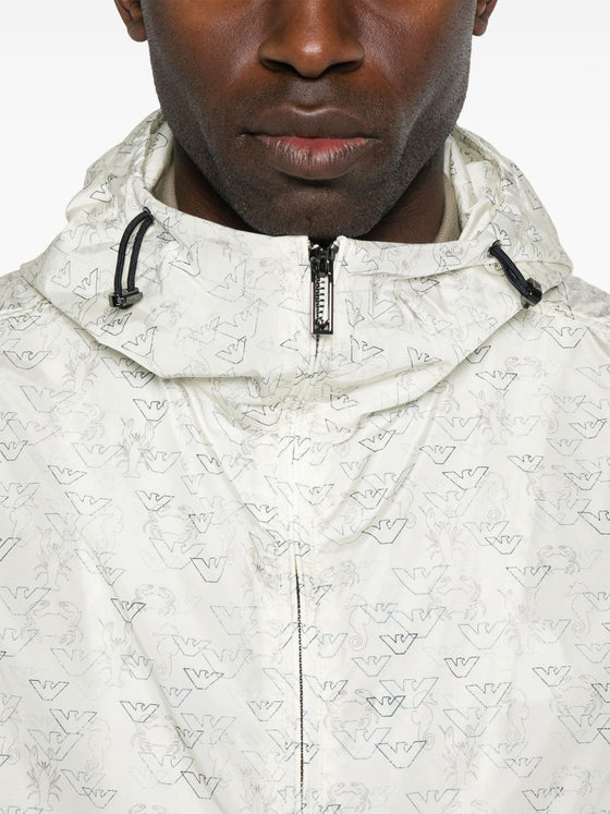 Emporio Armani Coats White