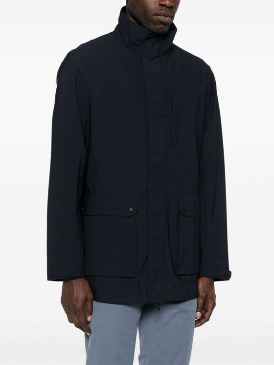 EMPORIO ARMANI CAPSULE Coats Blue
