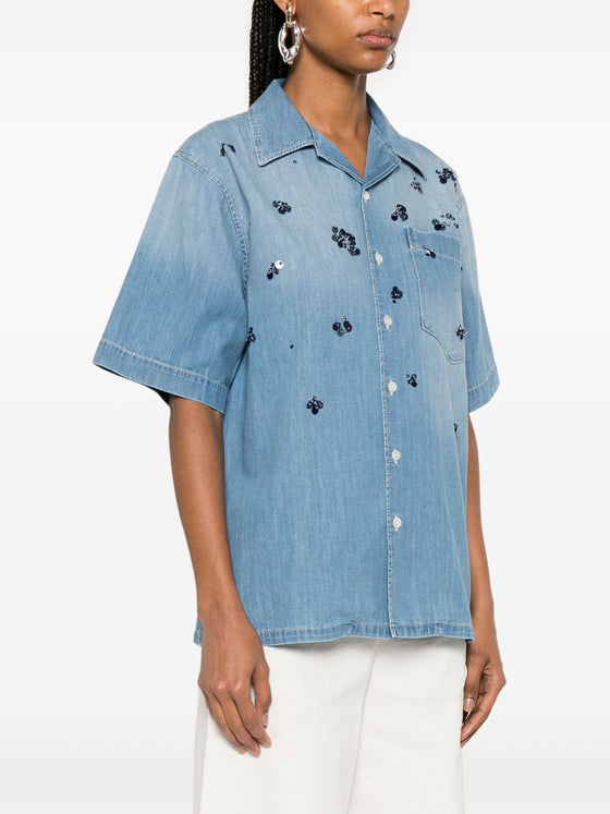 Fabiana Filippi Shirts Clear Blue