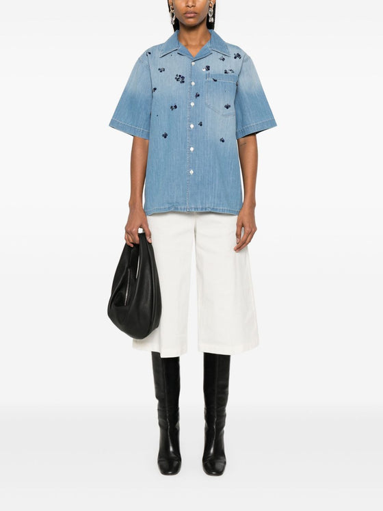 Fabiana Filippi Shirts Clear Blue