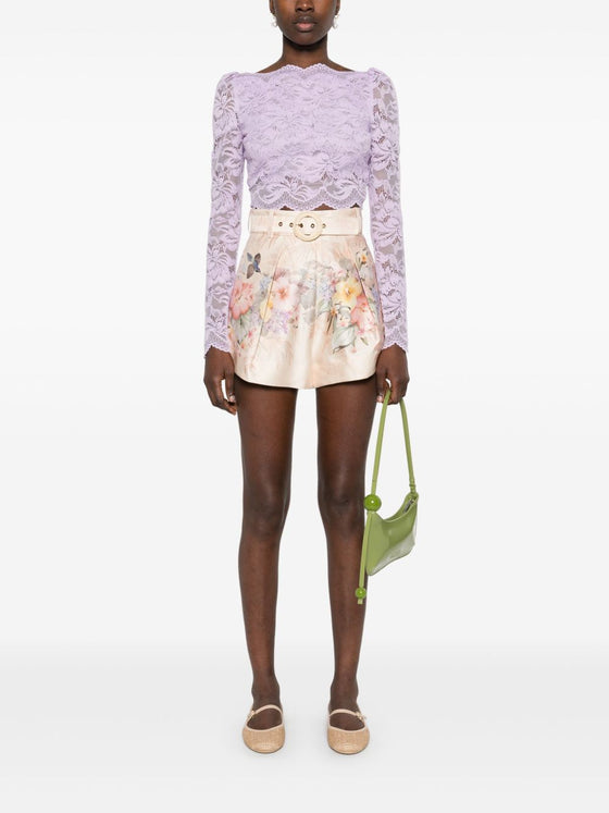 Zimmermann Shorts Ivory
