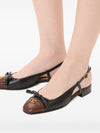 Valentino Garavani 25mm Valet du Roi slingback ballet flats