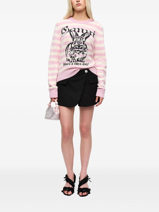 GANNI Sweaters Pink