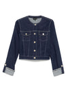 Emporio Armani Coats Blue