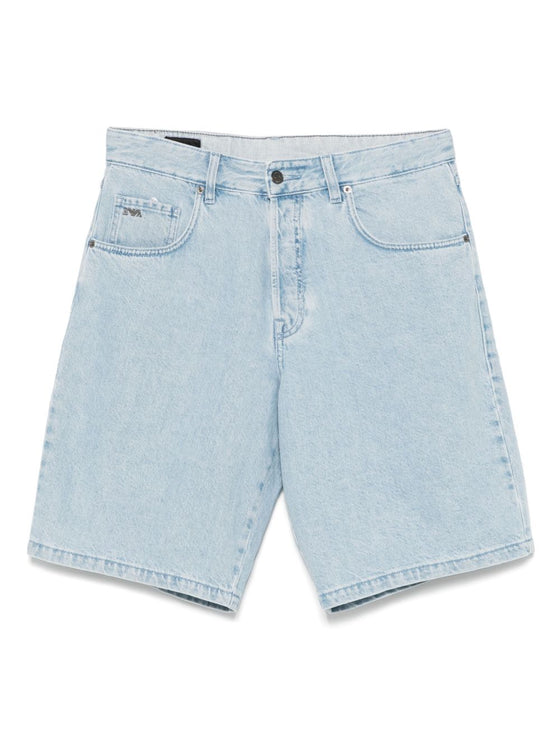 Emporio Armani Shorts Clear Blue