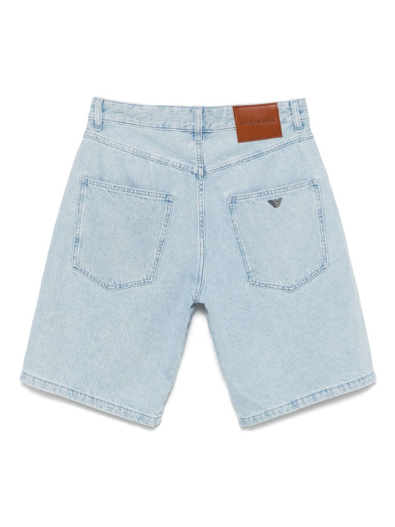 Emporio Armani Shorts Clear Blue