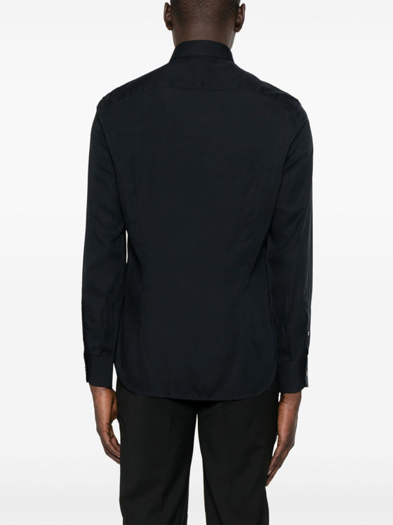 Emporio Armani Shirts Blue