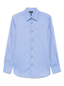  Emporio Armani Shirts Clear Blue