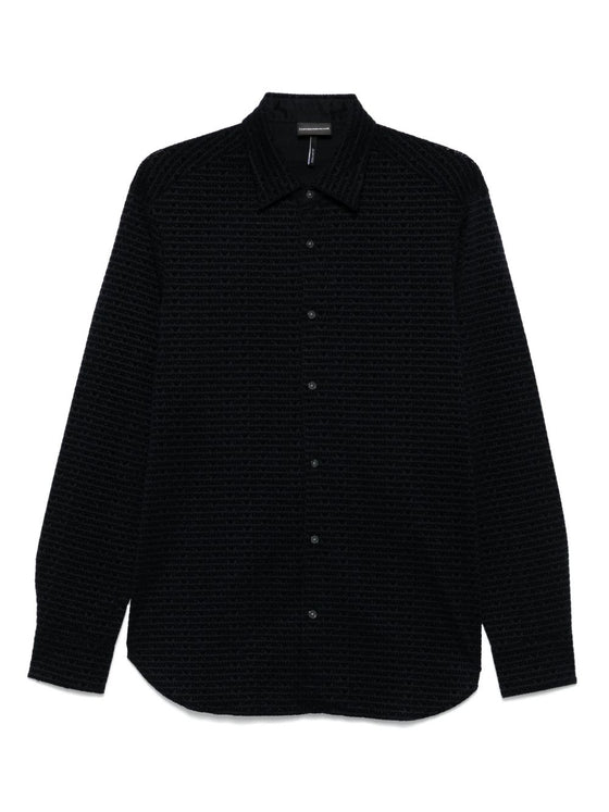 Emporio Armani Shirts Blue