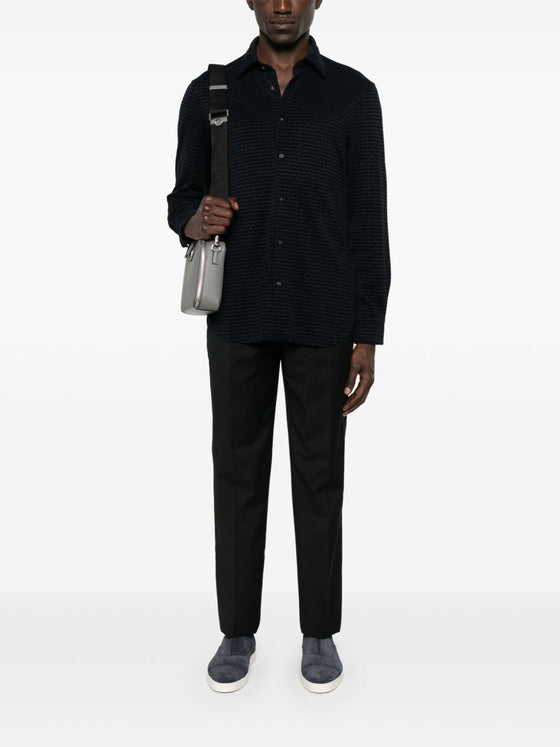 Emporio Armani Shirts Blue