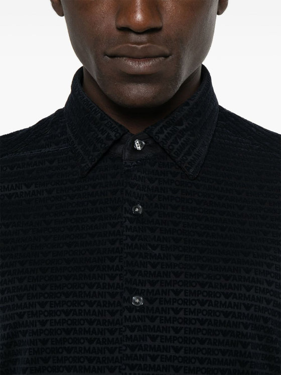 Emporio Armani Shirts Blue