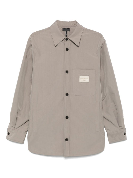 Emporio Armani Shirts Dove Grey