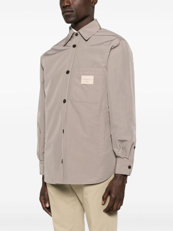 Emporio Armani Shirts Dove Grey