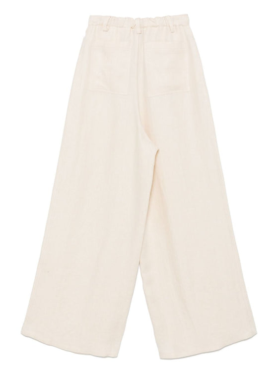 Alysi Trousers White
