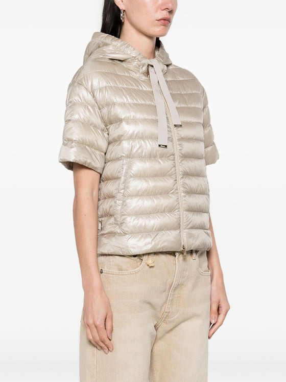 Herno Coats Beige