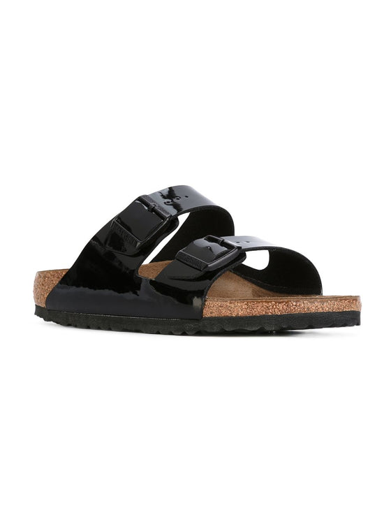 Birkenstock Arizona patent sandals