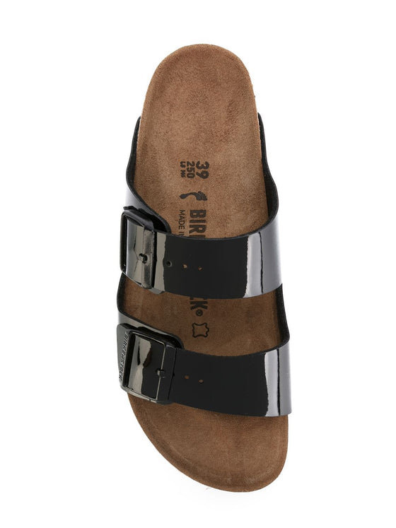 Birkenstock Arizona patent sandals
