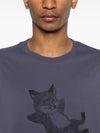 MAISON KITSUNE' T-shirts and Polos Purple