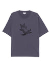 MAISON KITSUNE' T-shirts and Polos Purple