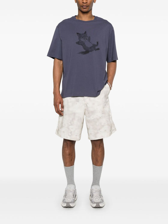 MAISON KITSUNE' T-shirts and Polos Purple