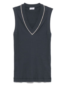  Brunello Cucinelli Top Blue