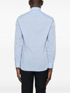 Emporio Armani Shirts Clear Blue