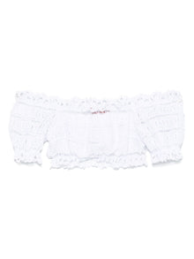  Ermanno Scervino Off-shoulder Lace-detail top