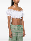 Ermanno Scervino Off-shoulder Lace-detail top