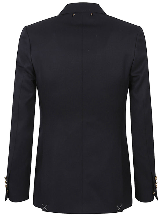 Golden Goose wool blend double-breasted blazer
