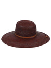Borsalino Hats Leather Brown