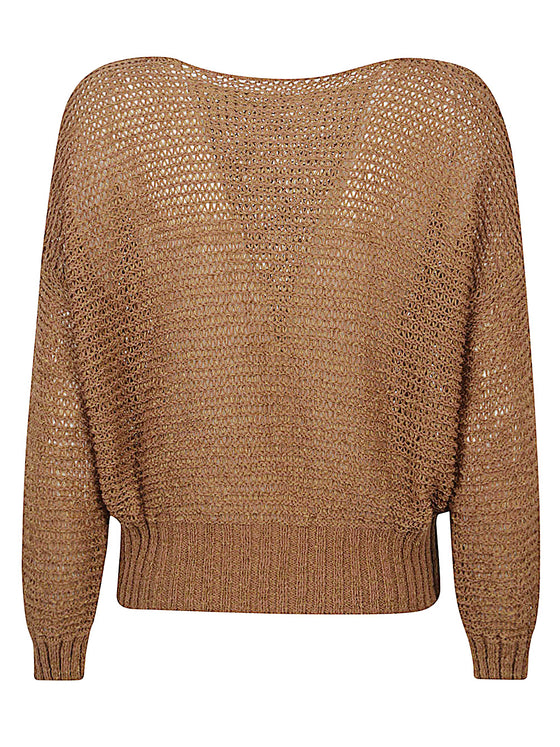 Base Sweaters Brown