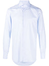 FINAMORE 1925 NAPOLI Shirts Clear Blue