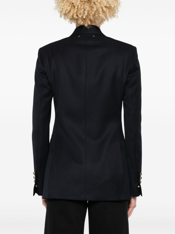 Golden Goose wool blend double-breasted blazer