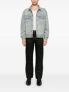 Saint Laurent Distressed Denim Jacket