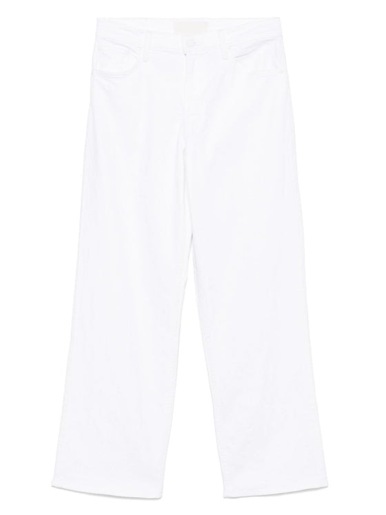 Mother Jeans White