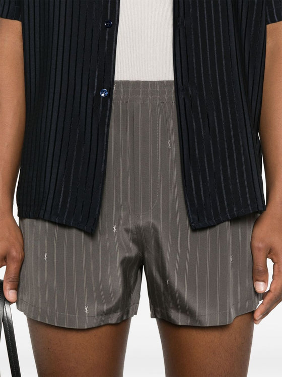 Saint Laurent  Shorts Grey