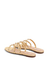 Valentino Garavani Slide Rockstud Sandal In Laminated Nappa
