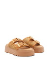 Casadei Sandals Leather Brown