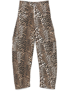  GANNI Trousers Brown