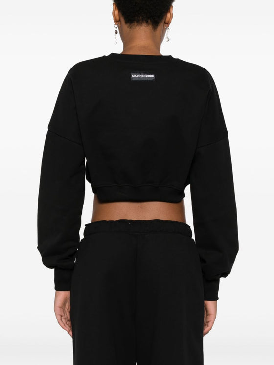 MARINE SERRE Sweaters Black