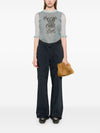 GANNI Sweaters Clear Blue